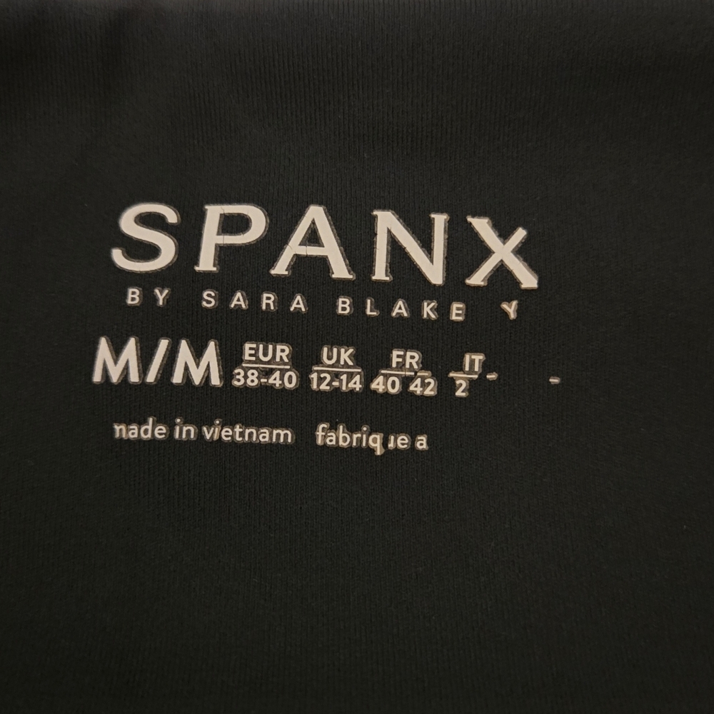 Spanx By Sara Blakely Leggings Women's Size M Color Green - Picture 8 of 10